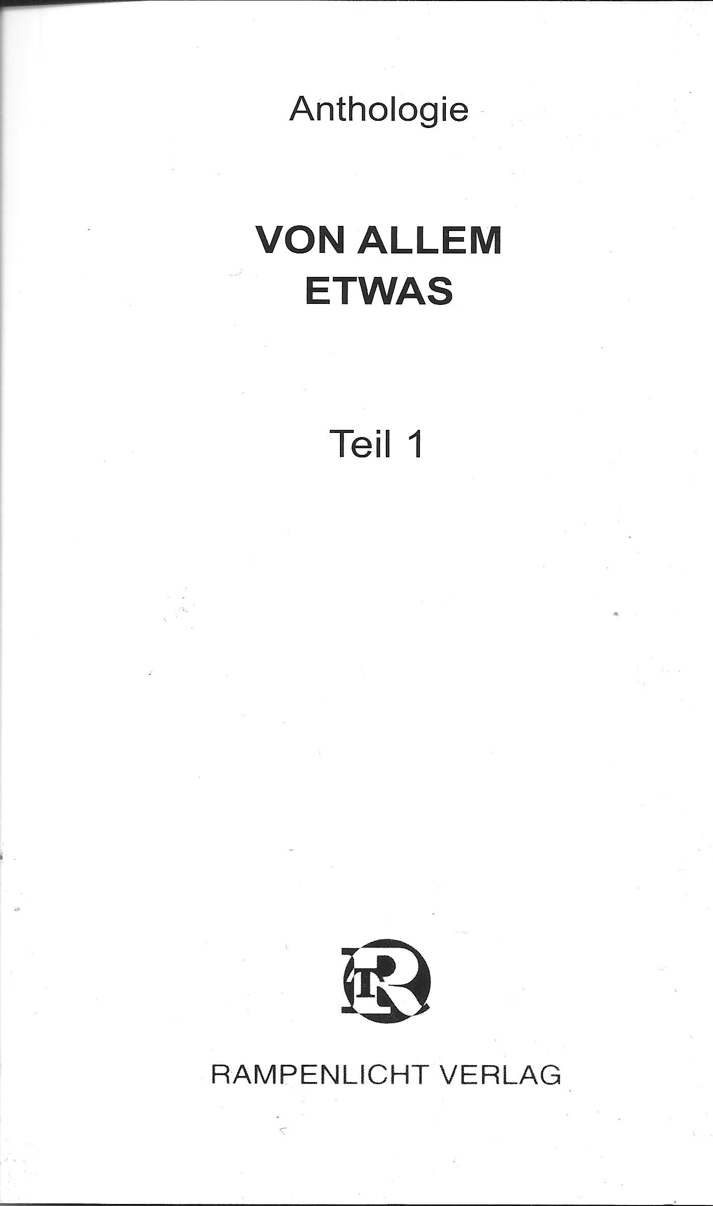 Anthologie Rampenlicht Verlag 1995