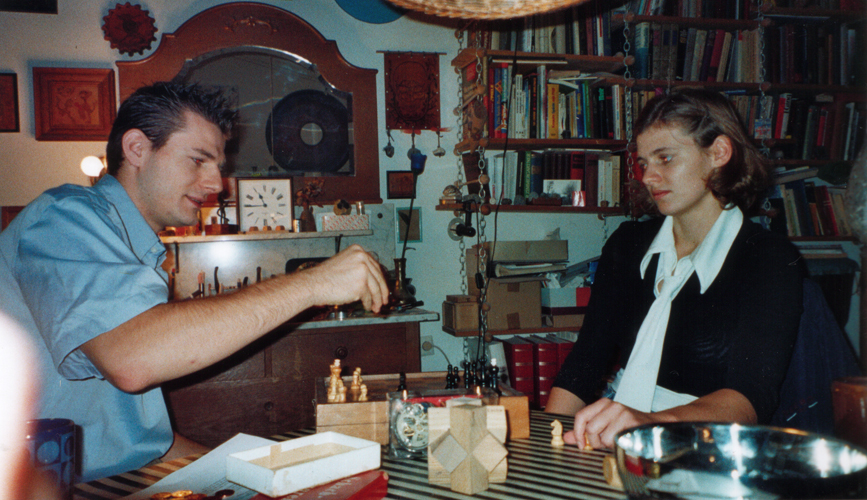 Beim Schachspielen