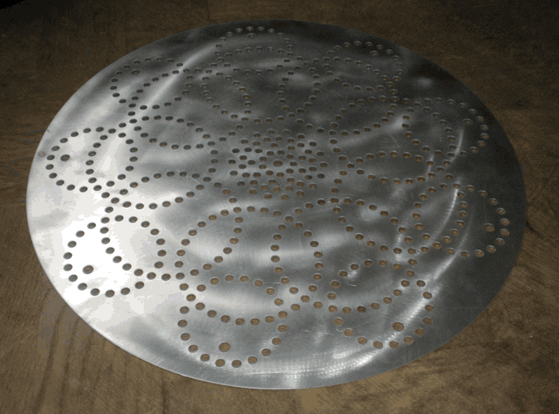 Tenet aus Aluminium